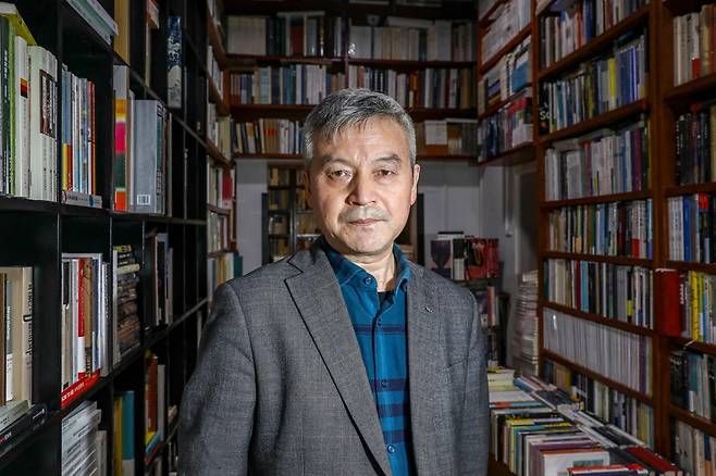 허웨이팡 전 베이징대 법학과 교수 [홍콩 SCMP 캡처. 재판매 및 DB 금지]