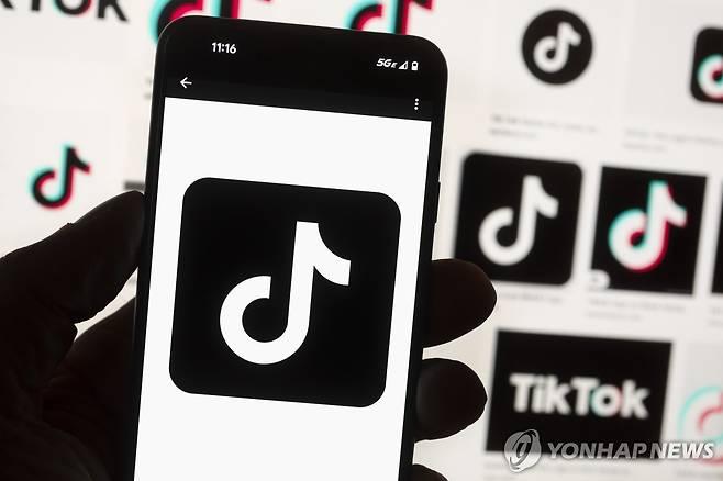 틱톡 로고 [AP 연합뉴스자료사진. 재판매 및 DB 금지]