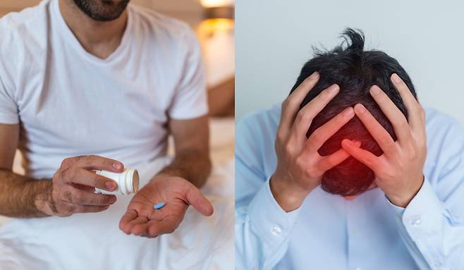 '작은 파란 알약' 비아그라(성분명 실데나필)가 혈관성 치매의 예방에도 좋다는 연구 결과가 새로 나왔다. [사진=게티이미지뱅크]