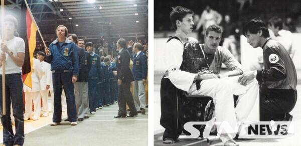 고 박수남 대사범의 감독 시절 모습/ 사진┃Taekwondo Aktuell 제공.