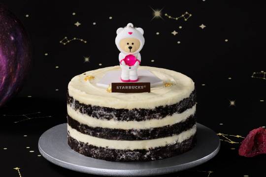 럭키 스타 케이크 게자리. 스타벅스 코리아 제공