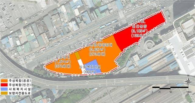 서울 영등포 공공주택지구 위치도 [SH공사 제공. 재판매 및 DB 금지]