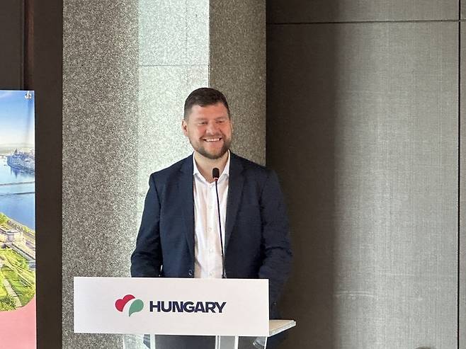 이반 류빈코비치 헝가리 관광청 지역 관광 개발 디렉터. /사진= 강예신 여행+ 기자