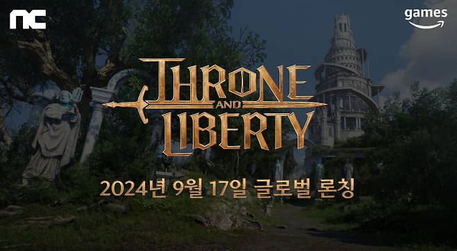 엔씨소프트와 아마존게임즈가 다중접속역할수행게임(MMORPG) 'THRONE AND LIBERTY(쓰론 앤 리버티, 이하 TL)'의 글로벌 서비스를 9월 17일(현지 기준) 시작한다. /사진=엔씨소프트