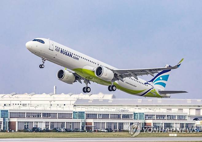 에어부산 A321neo 항공기 [에어부산 제공. 재판매 및 DB 금지]