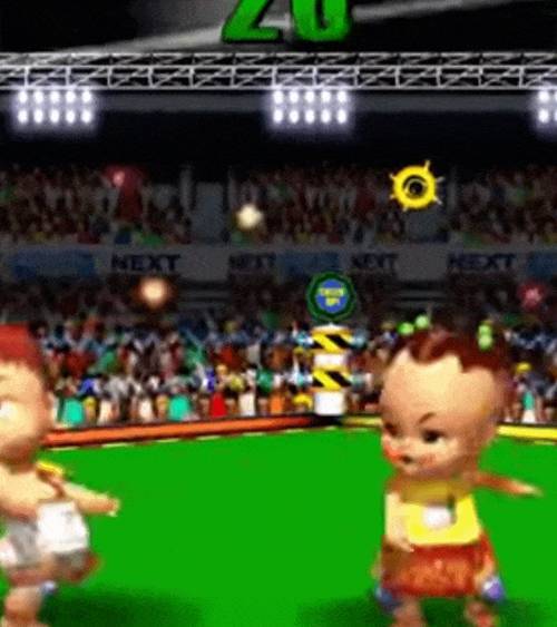 긴장감이 넘치는 싸대기 대결!