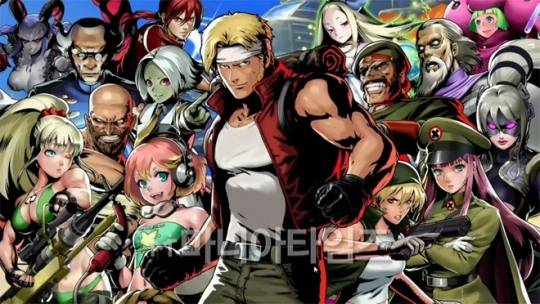 '메탈슬러그 어택 리로디드' 인게임 화면. 메탈슬로그 시리즈의 팬이라면 반가울 수 밖에 없는 캐릭터들이 한가득 등장한다. 반면 너무 다양한 세력이 등장하다보니 시리즈에 관심이 없던 이들에게는 다소 복잡하게 느껴질 수 있다.