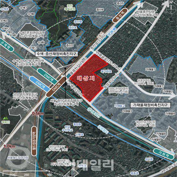 서울 서대문구 북가좌6구역 재건축 대상지. (사진=서울시)