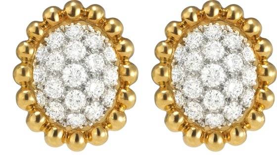 이번 뻬를리 신모델에 영감을 준 타르틀레트 이어링. [사진 반클리프 아펠]