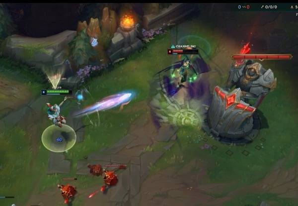 오로라 Q스킬 사용 이미지 (라이엇게임즈 제공)