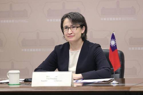 샤오메이친 대만 부총통 [대만 총통부 캡처. 재판매 및 DB 금지]