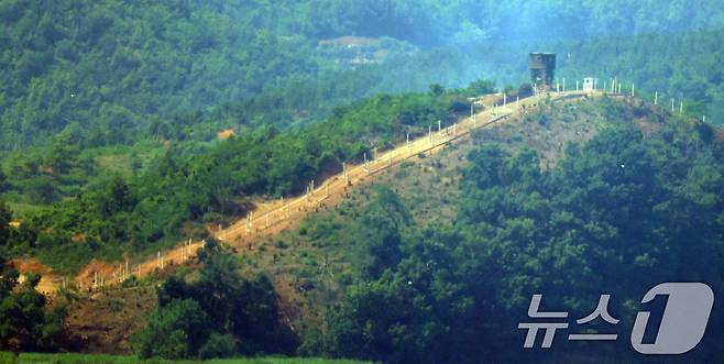 경기도 파주시 오두산전망대. 2024.6.19/뉴스1 ⓒ News1 김명섭 기자