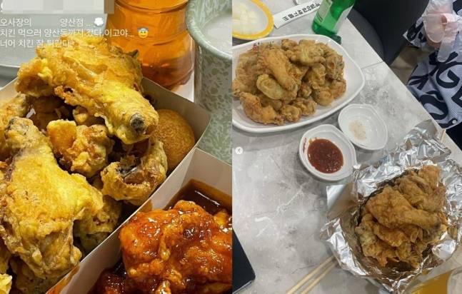 매일 튀김기 청소 인증사진을 올리는 치킨집. /사진=인스타그램 갈무리