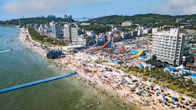 충남 보령 대천해수욕장. 사진제공=충남도