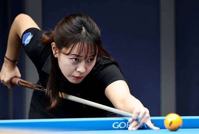 프로 첫 우승에 도전하는 임경진. PBA