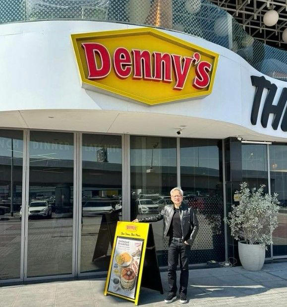 젠슨황의 창업 준비 사무실이었던 식당 ‘데니스’. 자료=데니스공식SNS