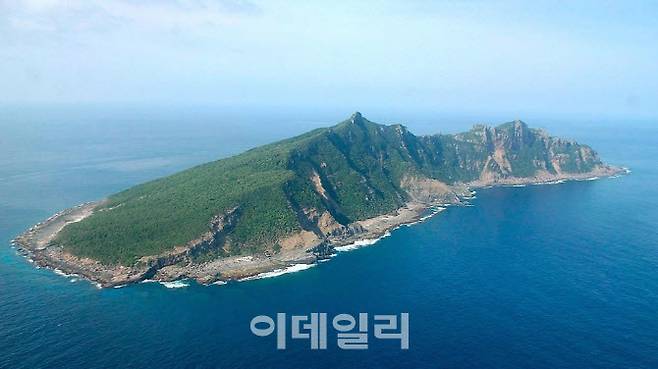 댜오위다오(일본명 센카쿠 열도의 섬들 중 하나인 우오쓰리 섬) (사진=연합뉴스)