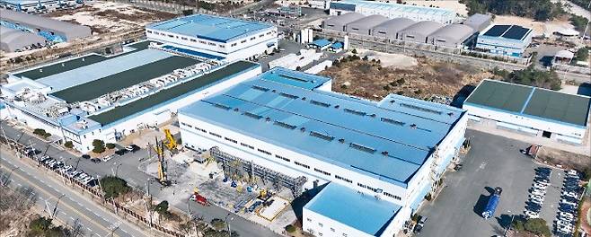 포스코홀딩스의 자회사인 포스코실리콘솔루션 공장. /포스코홀딩스 제공