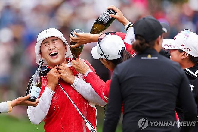 양희영, 34세에 생애 첫 LPGA 메이저 제패…올림픽 출전 예약 [AFP 연합뉴스]