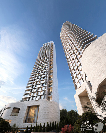 Lot. 101, [THE PALACE 73 by RICHARD MEIER], (조감도)_2. 서울옥션 제공.