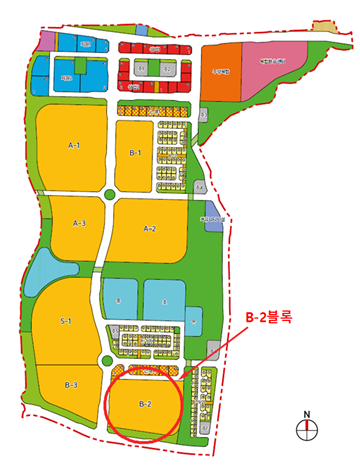 검암역세권 공공주택지구 B-2블록 위치도. iH 제공