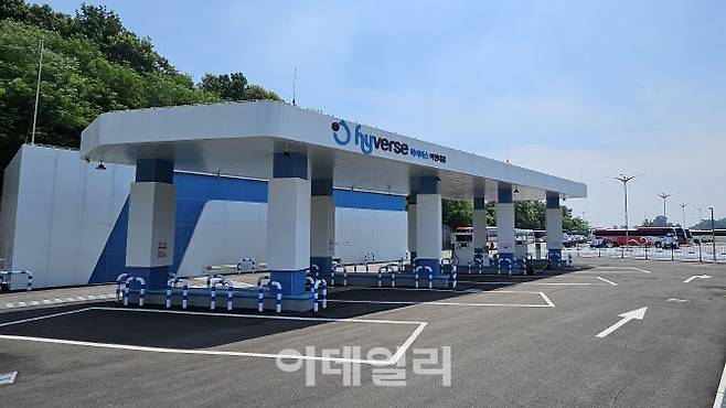 이천 대흥 액화수소충전소 전경 [사진=SK E&S]