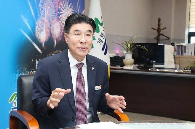 [계룡=뉴시스]이응우 계룡시장. 2024. 06. 27  *재판매 및 DB 금지