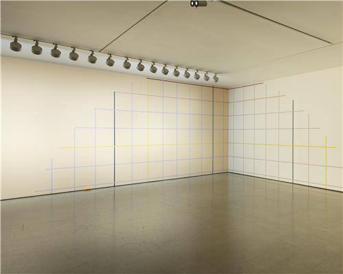 이슬기, 모시 단청, 2024, 단청, 700x1000cm[갤러리현대 제공. 재판매 및 DB 금지]