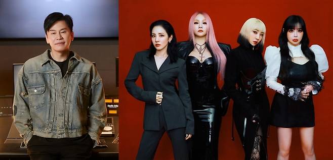 양현석 YG 총괄 프로듀서, 2NE1/ 사진=YG 제공, CL SNS 갈무리