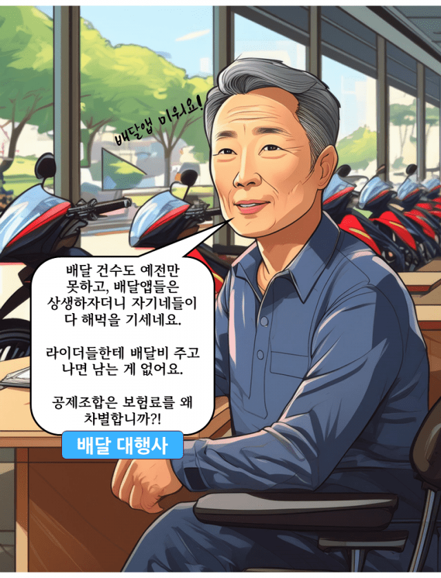 지디 코믹스_치킨게임 된 치킨배달 4/7