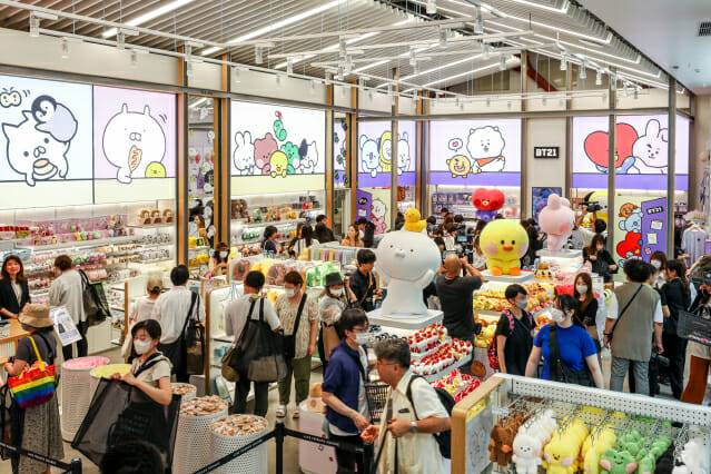 라인프렌즈 스퀘어 시부야