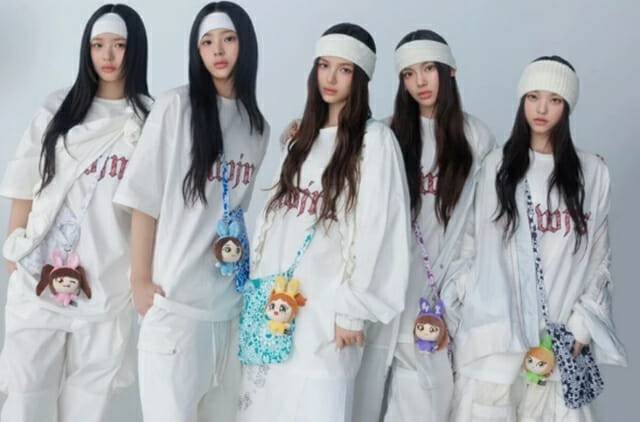 IPX 제품을 착장한 뉴진스 화보