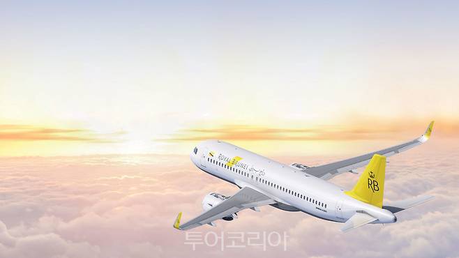 로열브루나이항공 A320neo 항공기