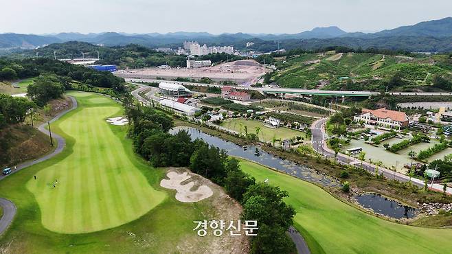 영동 레인보우 힐링관광지. 이윤정 기자