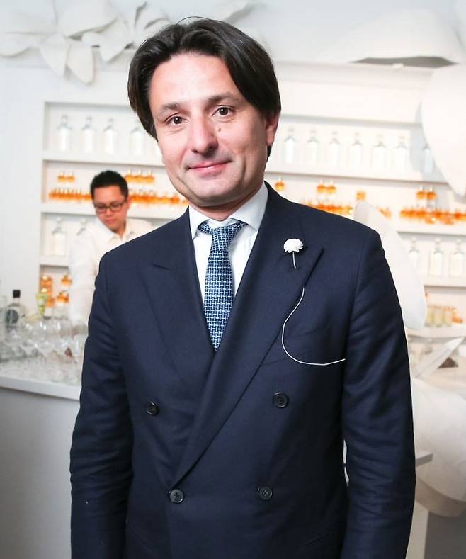 창업자 티에리 에르메스의 6대손 악셀 뒤마 에르메스 최고경영자(CEO). 사진=한국경제신문