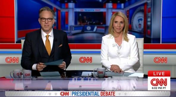 ▲CNN 미국 대선 토론 유튜브 화면 갈무리