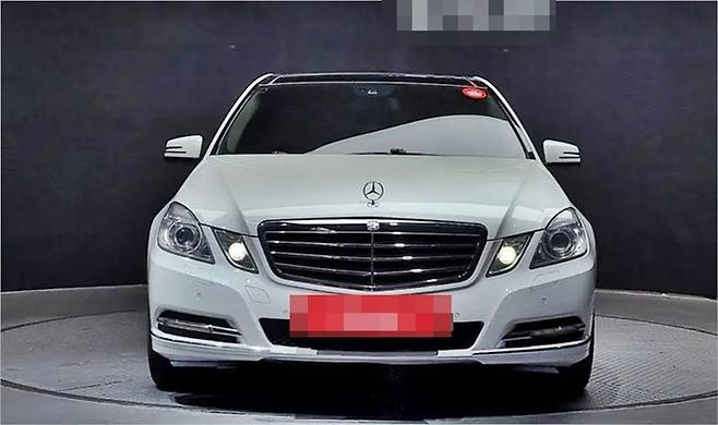 830만원에 매물로 나온 벤츠 E클래스 [사진출처=벤츠]