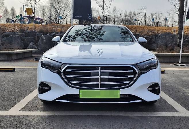 향후 중고차 시장에서 높은 인기를 누릴 가능성이 매우 높은 벤츠 신형 E클래스 [사진촬영=최기성 매경닷컴 기자]