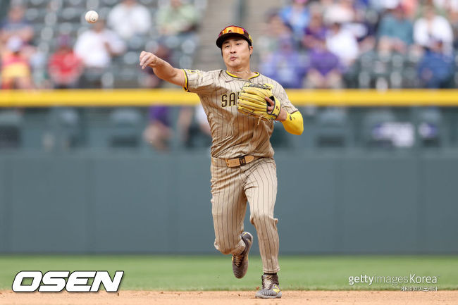 [사진] 샌디에이고 김하성. ⓒGettyimages(무단전재 및 재배포 금지)