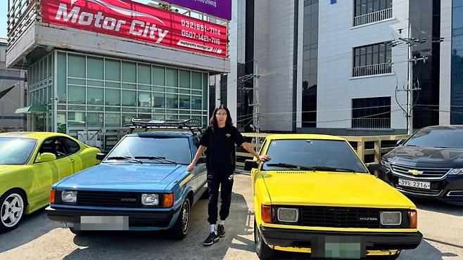 현대 포니 차주 양지택씨.