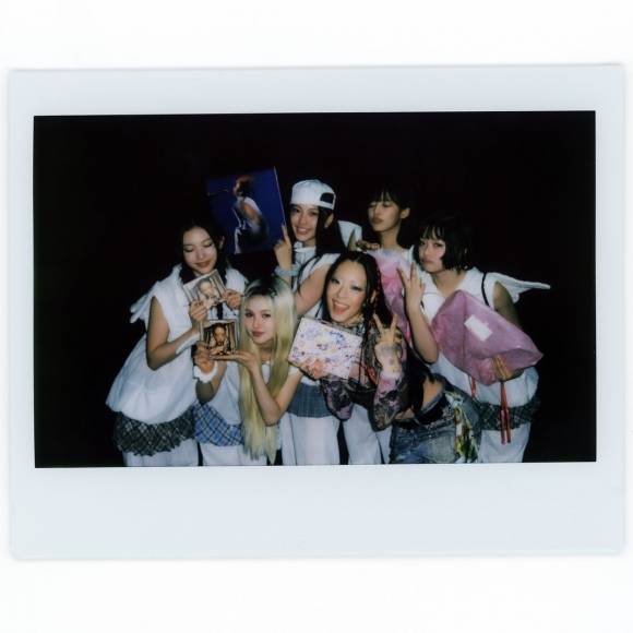 그룹 뉴진스의 도쿄돔 팬미팅에 참여한 가수 리나 사와야마. 출처: 리나 사와야마 인스타그램