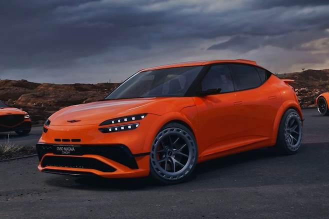 제네시스 GV60 마그마 콘셉트