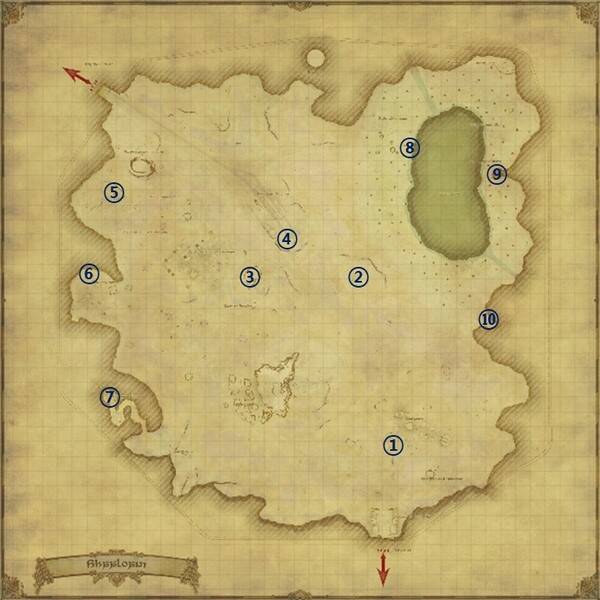 - 샤로니 황야 풍맥 위치