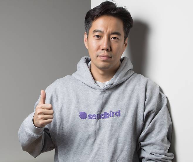 김동신 센드버드 대표 /고운호 기자김동신 센드버드 대표. /고운호 기자