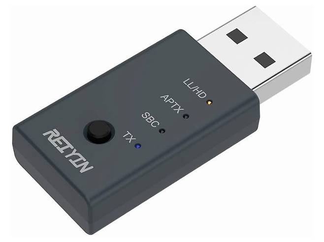 다양한 코덱을 이용할 수 있는 블루투스 USB 동글 (출처 : Reiyin)