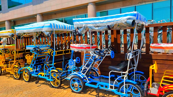 해안 바이크 / 사진=김혜성 여행+ 기자