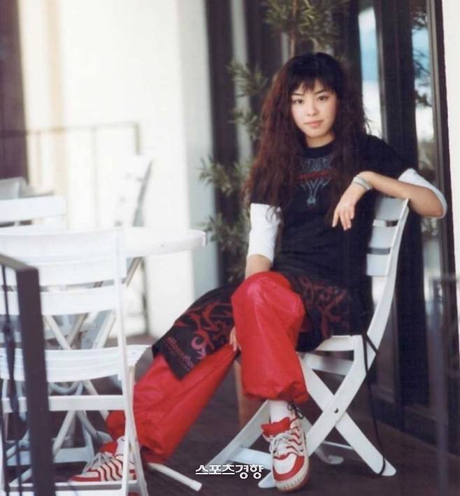 배우 김규리의 과거 사진. 인스타그램 캡처