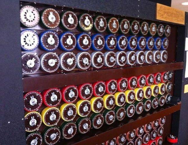 앨런 튜링이 개발한 ‘봄베’라는 암호해독 장치 ⓒ