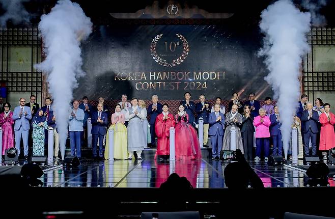 최종선발된 국가대표 한복모델들