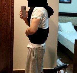 마약 숨긴 복대 착용 사진 [인천지검 제공. 재판매 및 DB 금지]